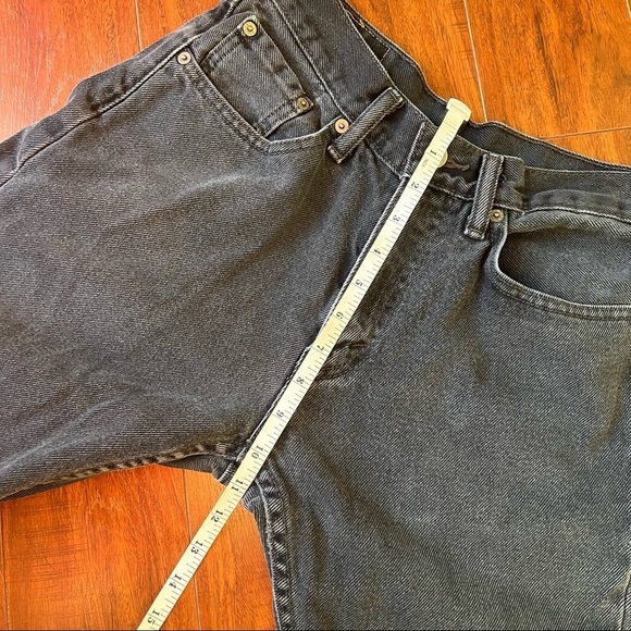 RARE 505 Levi’s Vintage High Waisted Black Jeans - Picture 11 of 14